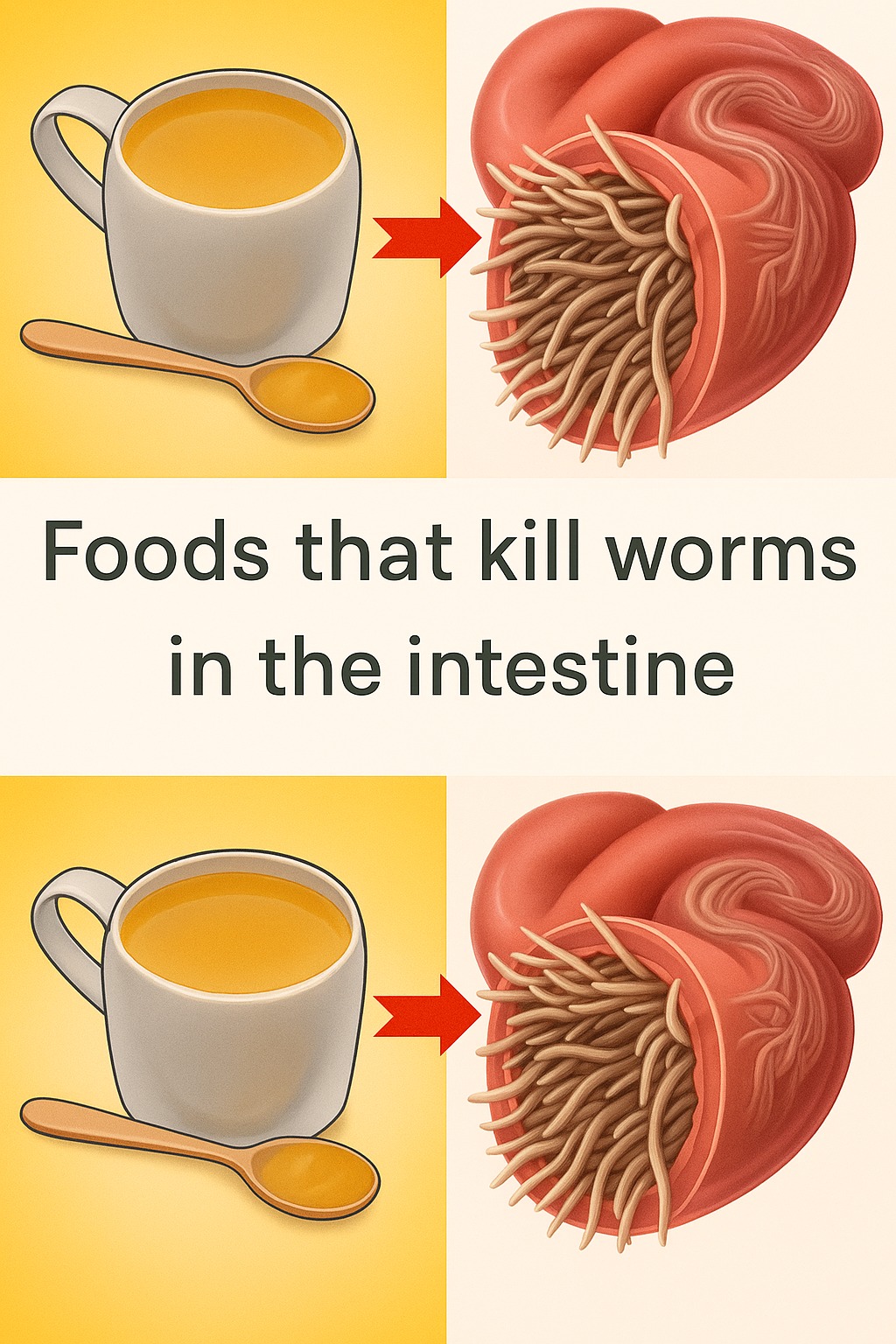 7 Foods That Kill Worms in the Intestine